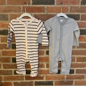 Old Navy Striped Onesies